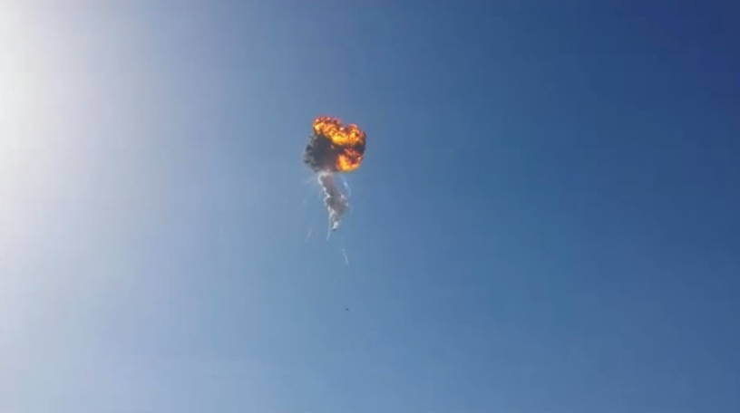 Space X Falcon 9 R Explosion
